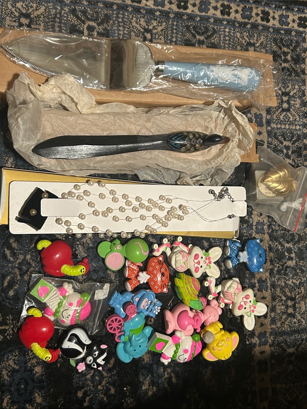 Huge Avon pin and gift lot!